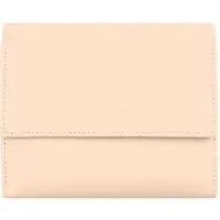 Esquire Leder Geldbörse Viktoria Wallet With Flap Beige