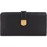 Fossil Geldbörse Lennox Lennox Tab Bifold Black schwarz