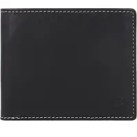 Esquire Leder Kartenetui Dallas Credit Card Case Black schwarz