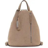Suri Frey Rucksack "Rucksack SFY Romy", Damen, Gr. B/H/T: 30cm x 33cm x 18cm, beige (sand 420), Polyurethane, Rucksäcke Rucksack