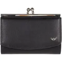 Golden Head Geldbörse Polo RFID Protect French Coin Purse Wallet Black schwarz