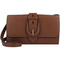 Fossil Geldbörse Umhängetasche Harwell Wallet Crossbody Brown braun