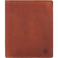 Esquire Leder Kartenetui Dallas Credit Card Case High Brown braun