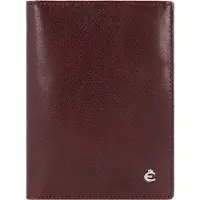 Esquire Leder Kartenetui Toscana Wallet Coffee dunkelbraun