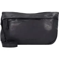 Harold's Leder Umhängetasche Submarine Shoulderbag Zip Black schwarz