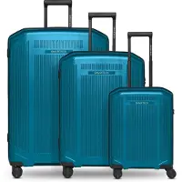 SMARTBOX Edition 02 Trolley Set 3-teilig Ocean Blue Metallic blau 55cm