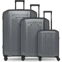 SMARTBOX Edition 02 Trolley Set 3-teilig Gunmetal Metallic grau 55cm
