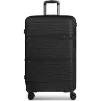 D&N Travel Line 4300-Plus 4 Rollen Trolley L 76 cm mit Dehnfalte