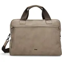PICARD Leder Reisetasche Casual Duffle Bag Taupe