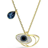 Swarovski Symbolica Gold Coloured Eye Necklace 5692178