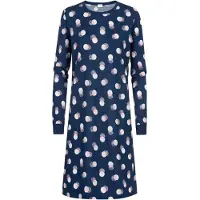 Mey Nachthemd Serie Scribbled Dots Deep Marine | Größe 44