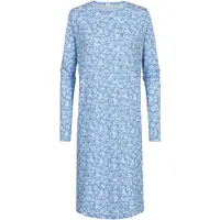 Mey Nachthemd Serie Flower Meadow Blue Silk | Größe 48