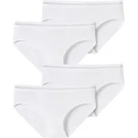 Schiesser Panty Long Life Rib in Weiß | Gr.: 140