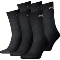 Puma Unisex Sportsocken, 6 Paar - Tennissocken, Crew Sport Socken, einfarbig