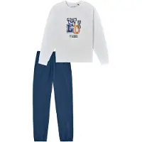 Schiesser Pyjama Mädchen Jersey mehrfarbig bedruckt, 140 740670-0003-01400