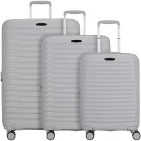 D&N Travel Line 4500 4 Rollen Kofferset 3-teilig mit Dehnfalte