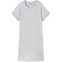 Schiesser Nachthemd 181251 Casual Essentials Damen Silver Grey Melange-XL