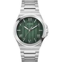 GUESS Nur Zeit Silber Kollektion Vinyl - mann