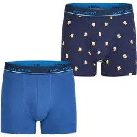 Happy Shorts 2er-Set: Boxershorts "Oktoberfest" in Blau | Gr.: XL
