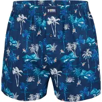 Happy Shorts Herren Webboxershorts - American Style, Baumwolle, gemustert