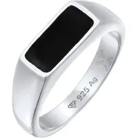 KUZZOI Ring 925 Sterling Silber in Silber | Gr.: 66
