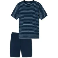 Schiesser Shorty "Casual Essentials" 2 tlg. mit Streifen