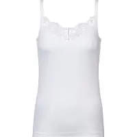 Mey Spaghetti-Top Serie Organic Cotton Weiss | Größe L