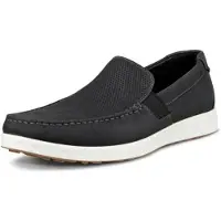 Ecco Slipper S Lite Moc Nubuck Herren Black Black-Schuhgröße 41