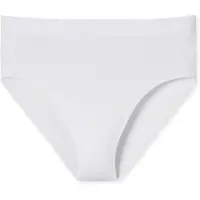 Schiesser Slip "Unique Micro", Damen, Gr. 38, weiß (100, weiß), Single Jersey, Obermaterial: 70% Polyamid, 30% Elasthan, körpernah, Unterhosen Slip, weicher Bund, elastische Wirkware