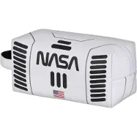 KARACTERMANIA Nasa Spaceship Plus Brick Kulturbeutel