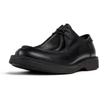 Camper für Herren. K100999-001 Norman Lederschuhe schwarz (45), Wohnung, Schnürsenkel, Lässig