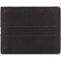 Fossil Geldbörse Rennsport Bifold With Flip ID Black schwarz