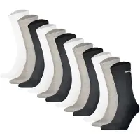 Puma Kurzsocken "Socken 12er Pack", Damen, Gr. 39-42, bunt (schwarz, weiß, grau), Obermaterial: 74% Baumwolle CO. 21% Polyester PES. 3% Polyamid PA. 2% Elasthan EL., Socken Kurzsocken