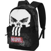 KARACTERMANIA Marvel Punisher Skull Rucksack 44 Cm Schwarz Schwarz One Size