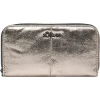 s.Oliver Geldbörse Ziparound Wallet White
