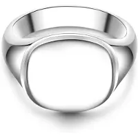 Männerglanz Ring aus Sterling Silber in silber | Gr.: 58