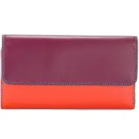 Mywalit Tri-fold Zip Wallet Geldbörse Leder 17 cm
