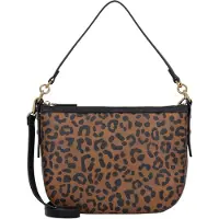 Fossil Umhängetasche Schultertasche Jolie Crossbody Leopard braun