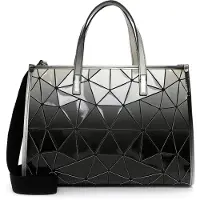 Suri Frey Shopper Schultertasche Suri Sports Jessy-Lu Finish Cityshopper Black-Finish dunkelgrau