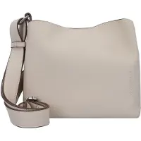 Tom Tailor Umhängetaschen Angie, Cross bag M, off white, Weiß