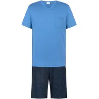 Mey Anzug kurz Serie Micro Blue Recent Blue | Größe XL