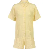 Mey Pyjama-Set Serie Vichy Dream Lemon Butterfly | Größe XXL