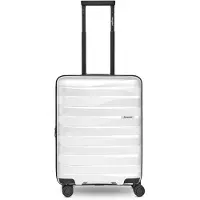 Bergpfeil Travel Cabin Trolley Ice White Metallic weiß 55cm