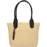 Tom Tailor Handtaschen Sharon, Zip shopper M, black, Schwarz