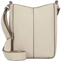 Tom Tailor Denim Umhängetaschen Neda, Cross bag S, off white, Weiß