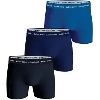 Björn Borg Boxershort Cotton Stretch Boxer 2 Multipack 3 Herren Blue (3er-Pack)-XXL