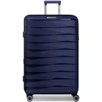 Franky London 4 Rollen Trolley L 74 cm mit Dehnfalte