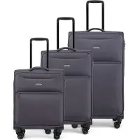 Epic Jupiter 4X Trolley-Set L / M / S Excalibur Grey dunkelgrau 79cm