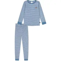 Schiesser Pyjama Jungen Jersey blau gestreift, 92 773772-0001-00920