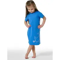 Schiesser Nachthemd in Blau - 116